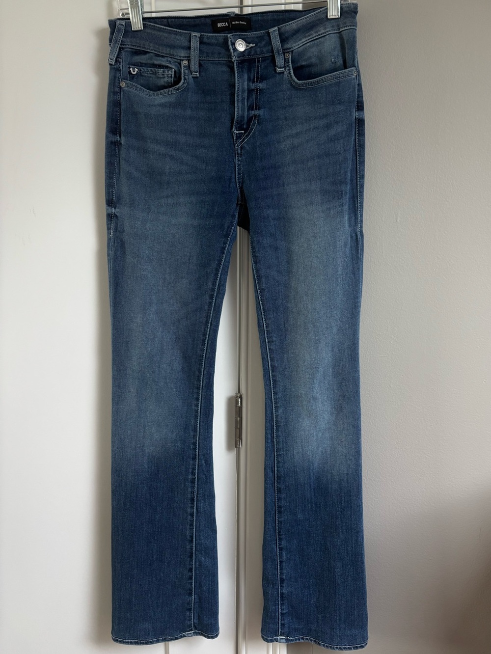 True Religion Women's Dark Blue Bootcut Jeans